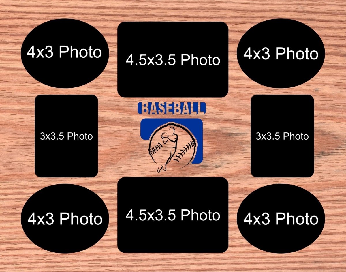 Baseball Picture Frame