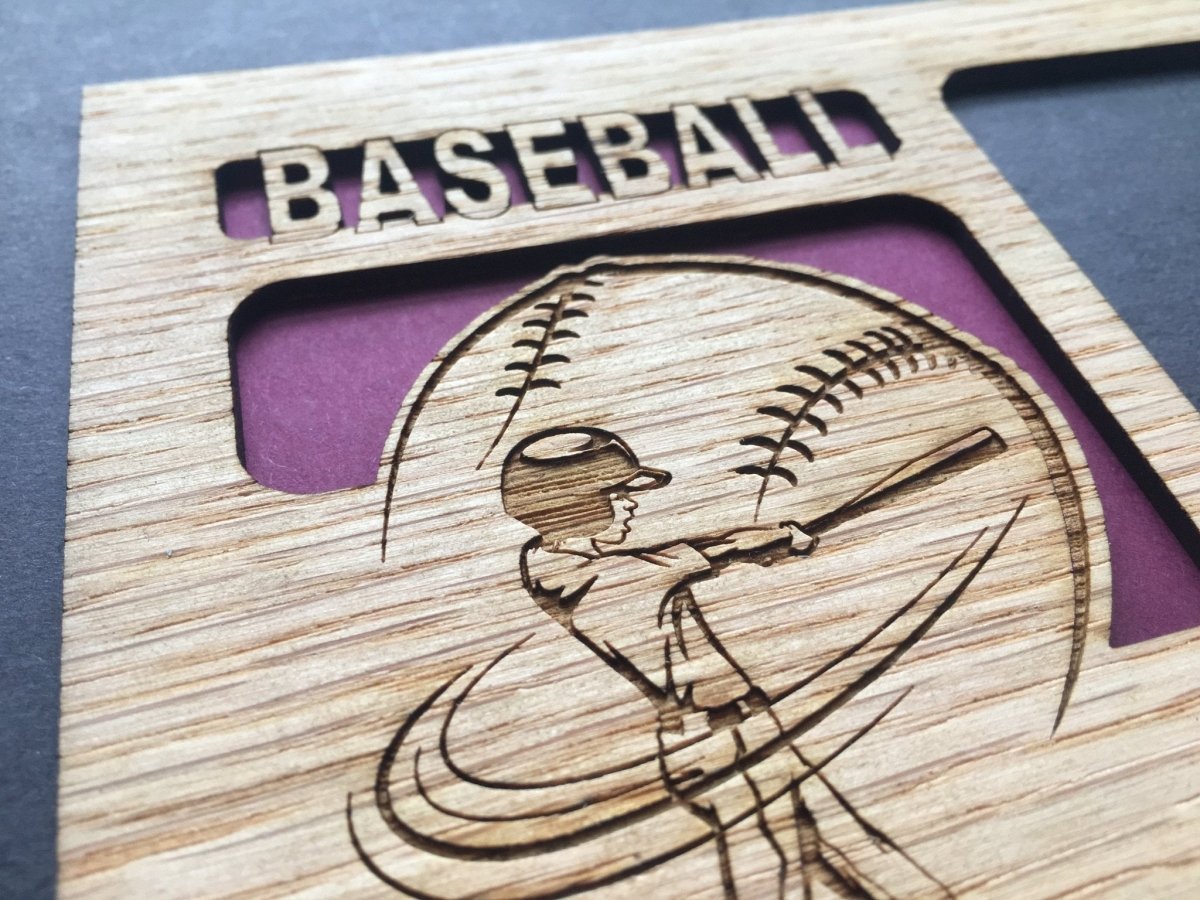 Baseball Picture Frame