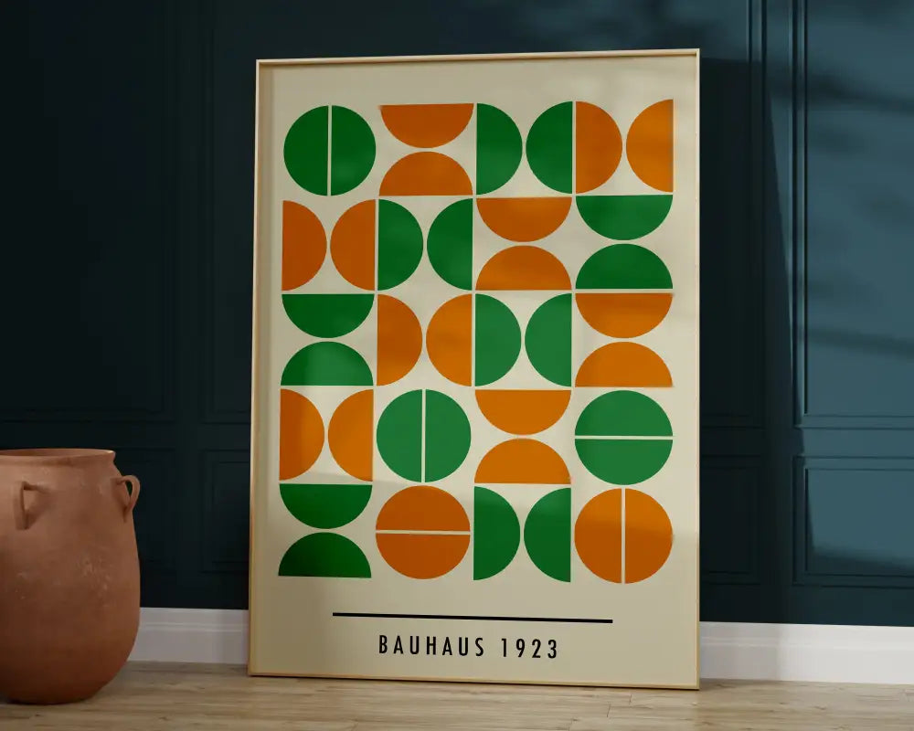 Bauhaus Geometric Canvas Prints Decor