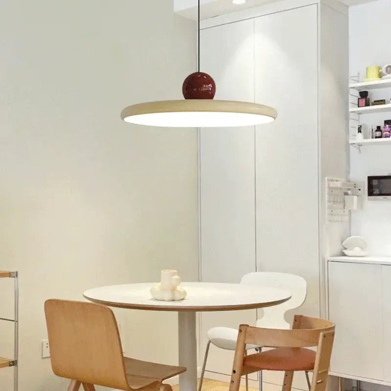 DecorBites™ Bauhaus Saucer Chandelier: Creative Dining Room & Bar Decor