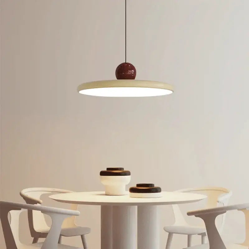 DecorBites™ Bauhaus Saucer Chandelier: Creative Dining Room & Bar Decor