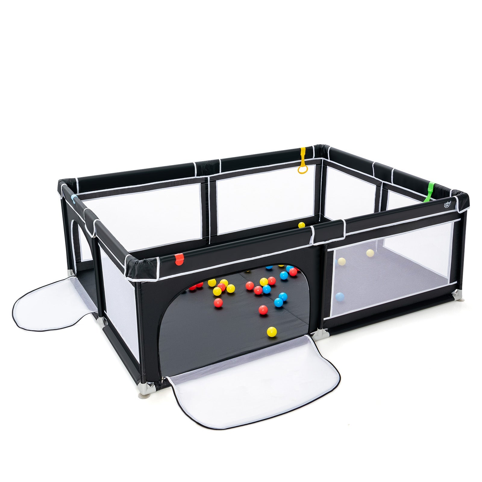 Extra-Large Safety Baby Fence with 50 Ocean Balls