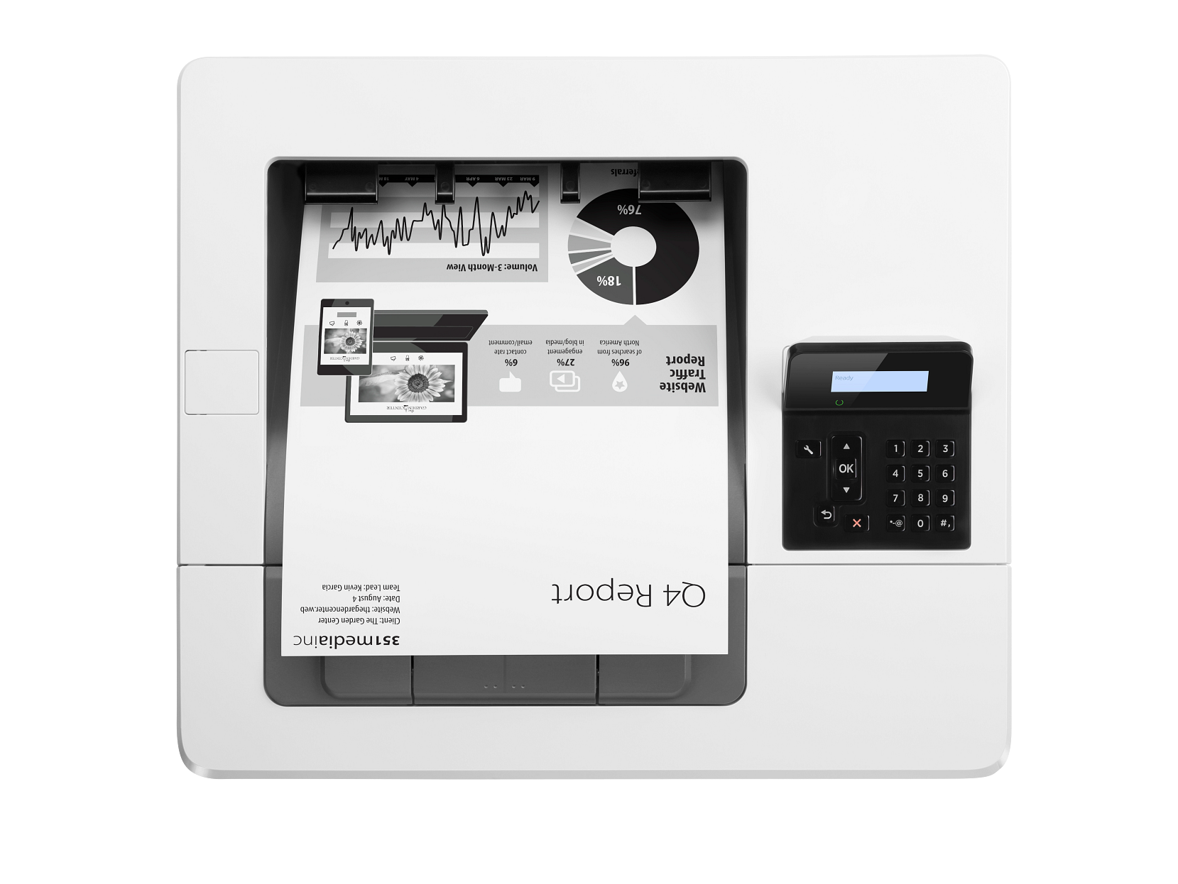 HP Pro M501dn 1.5 GHz Fast Network Printer J8H61A#BGJ