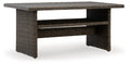 Brook Ranch - Rect Multi-use Table - Brown