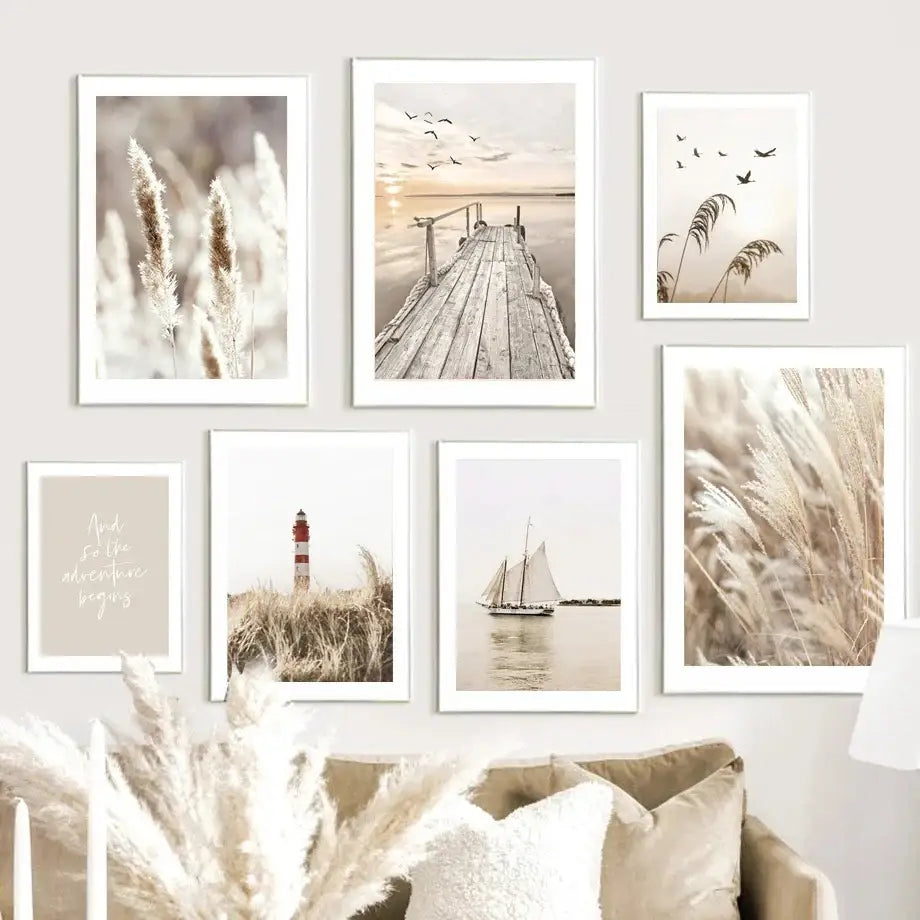Beach Landscape Canvas Wall Art