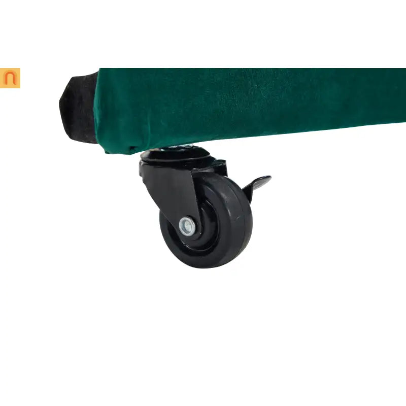 Bed Frame Daybed Velvet Emerald Diamond Grid Pull-Out Trundle Full