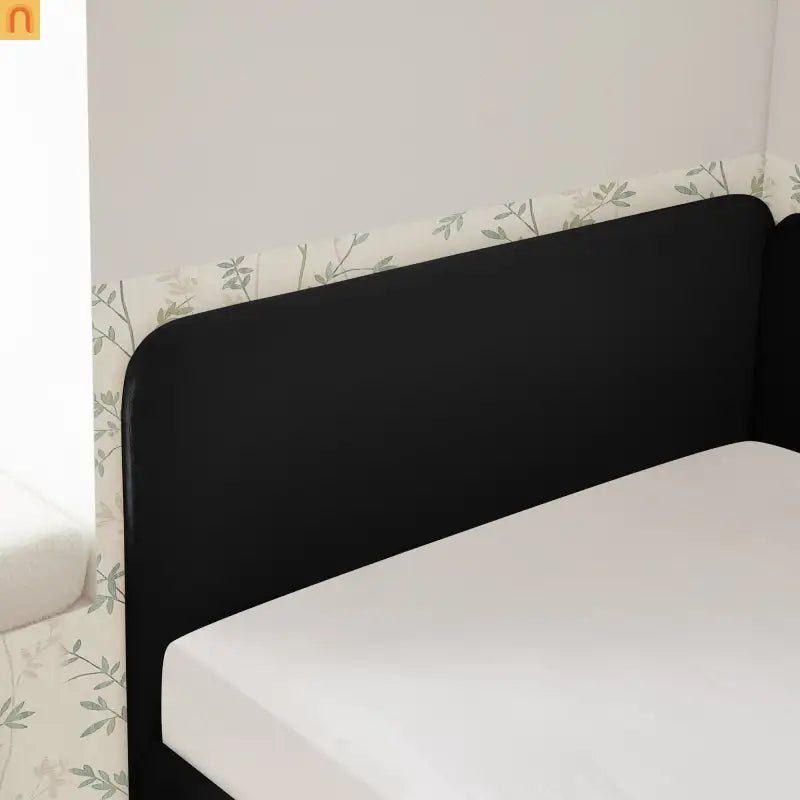 Bed Frame Daybed Platform Velvet Black Twin 2 Drawers 300 lb