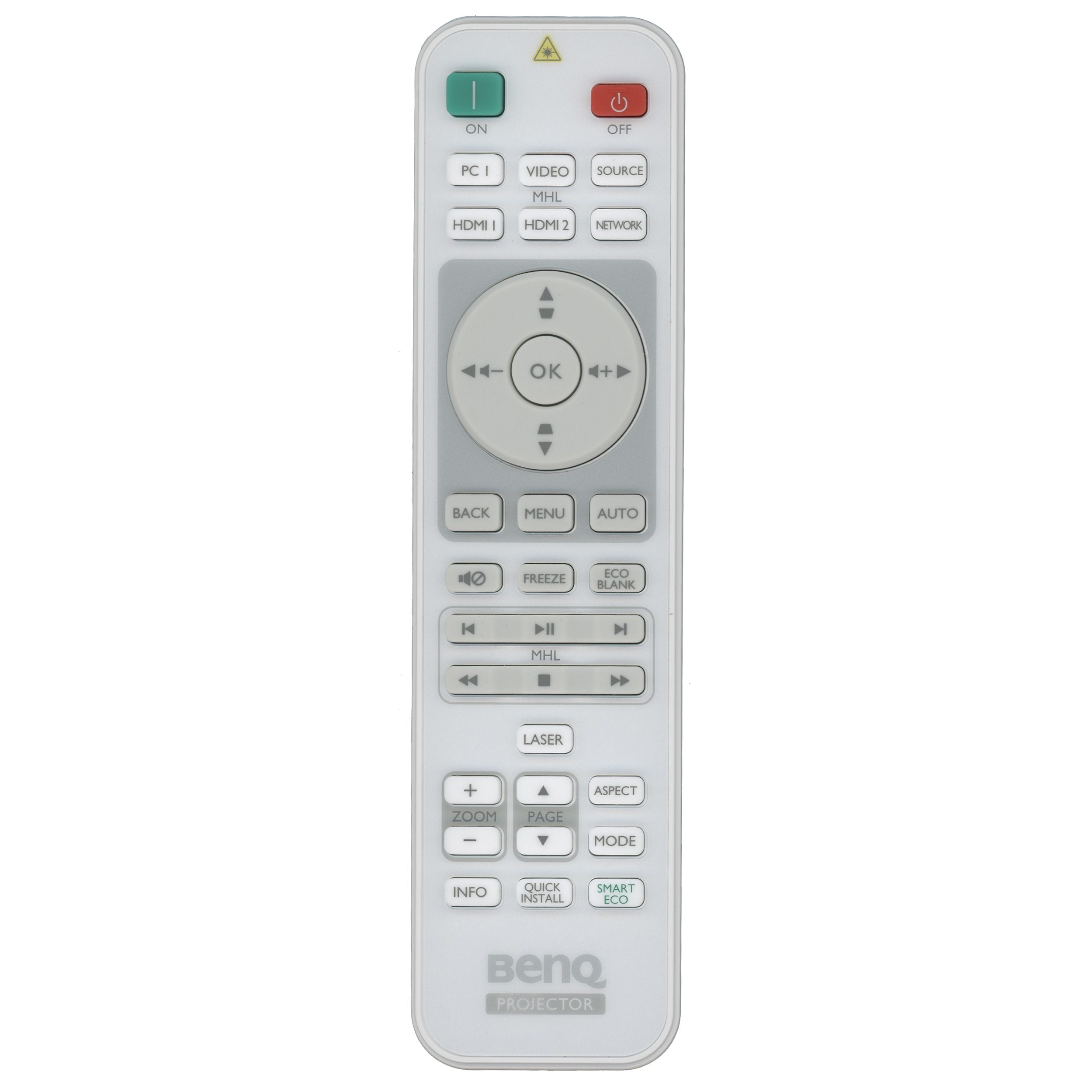 Substitute for BenQ 1051D-2566 Projector Remote Control [RR3720]
