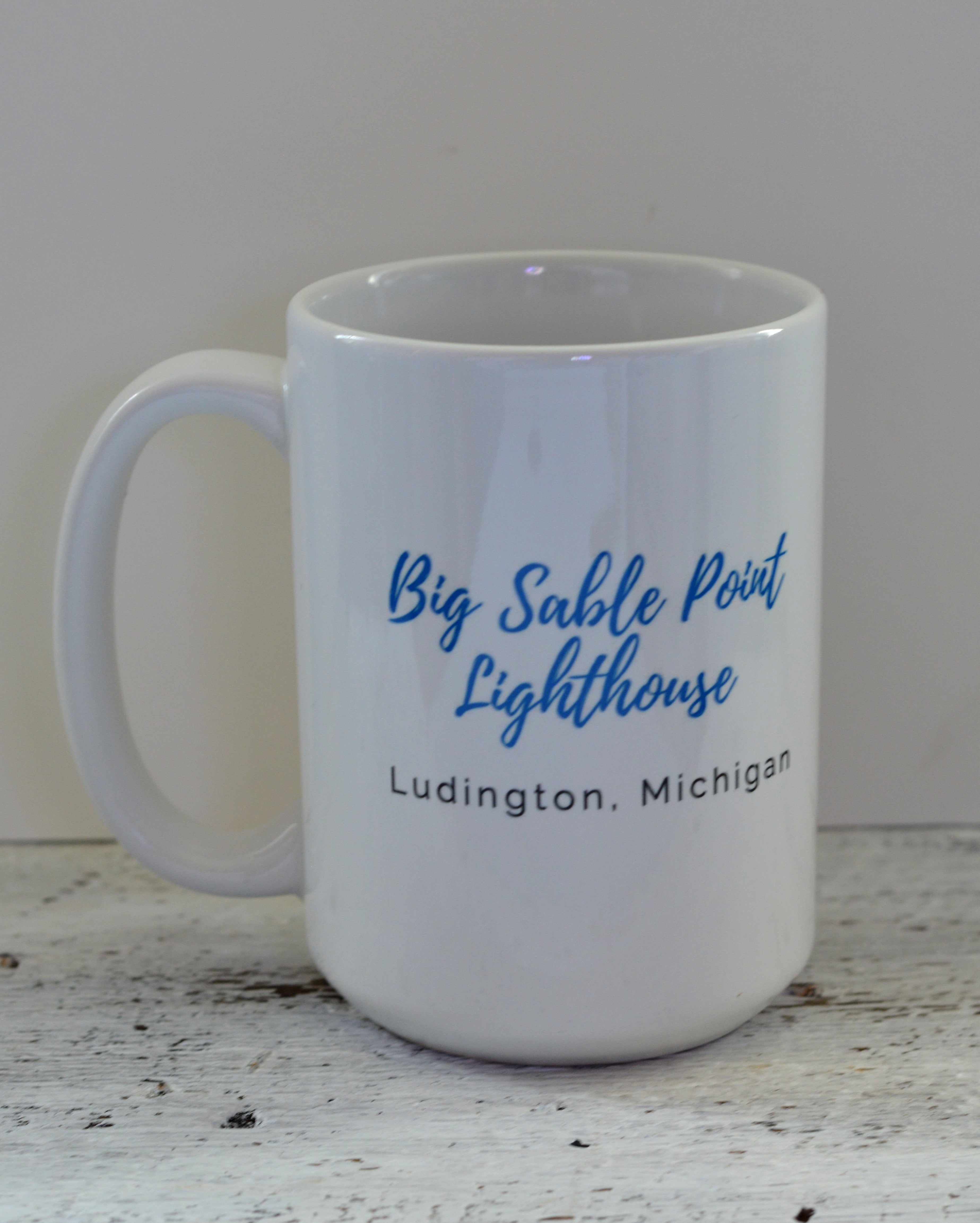 Drinkware - Big Sable Point Lighthouse Ludington Michigan.