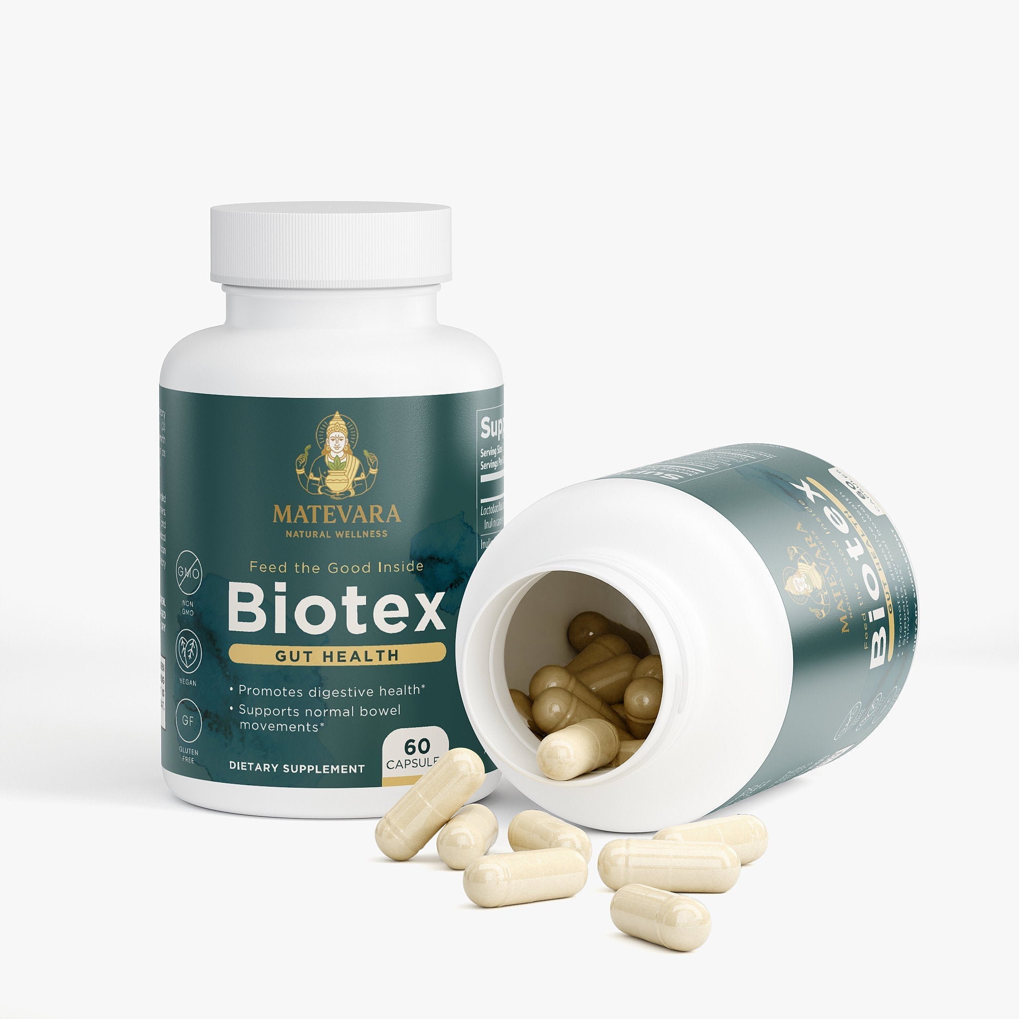 Biotex Probiotic & Enzyme Formula | 60 Count