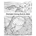 Seascapes Coloring Book for Adults - Paperback