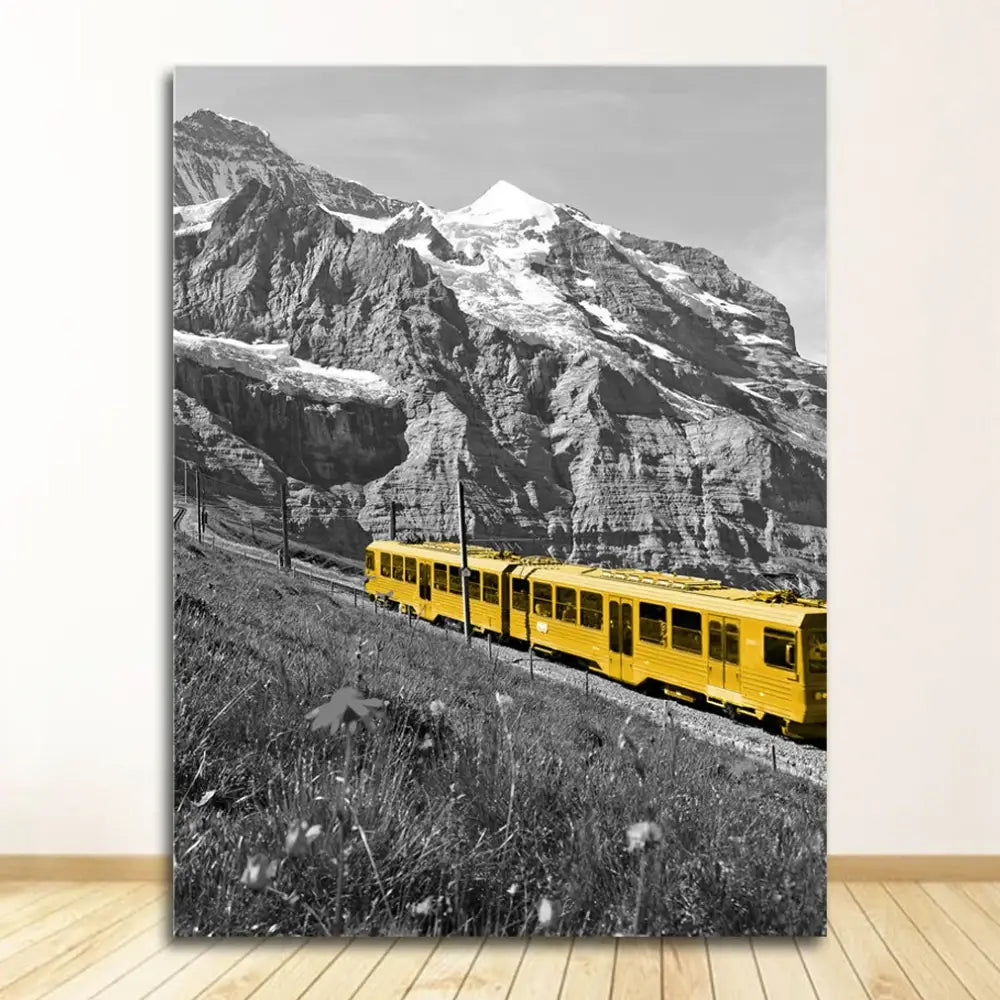 Eiffel tower black & white landscape canvas set living room wall art