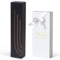Luxury Concrete Mezuzah with Elegant Gold Engraving – Glam Series