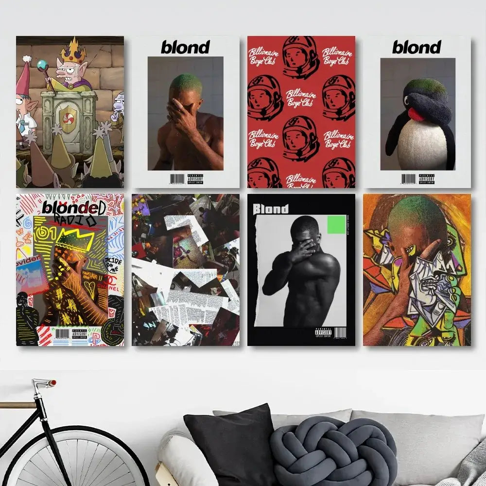 Blonde Ocean Poster Home Decor