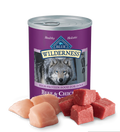 Blue Buffalo Wilderness Adult Grain-Free Beef & Chicken Grill Wet Dog Can (12.5oz)