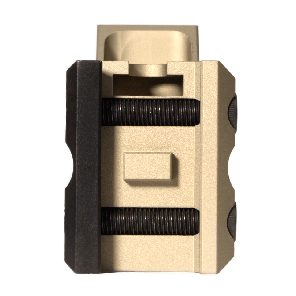 DOT Delta ACRO Mount | 2.26" Extra-High Riser to See Over Lasers | Fits ACRO P-1 & P-2 Optics