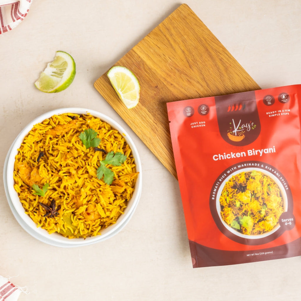 Chicken Biryani Kit - Top-9 Allergen-Free, Bold & Spicy, Serves 4–6