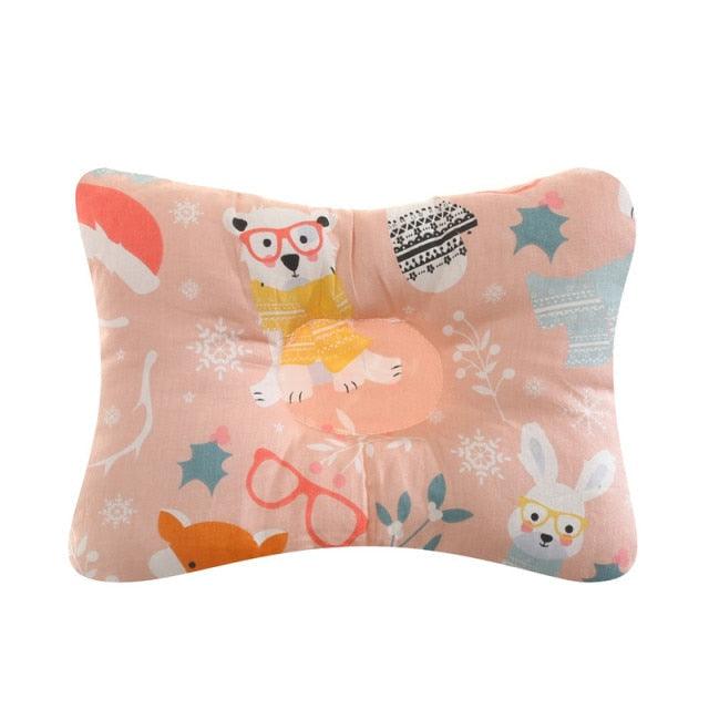 Brand New Baby Pillow Newborn Sleep Support Concave Pillow Toddler Pillow  Cushion Prevent Flat Head Backrest Cushion Anti-head Correction Bed Neck Support Pillows Baby Pillow Baby Bedding Air Mesh Organic Cotton Soft Baby Pillow