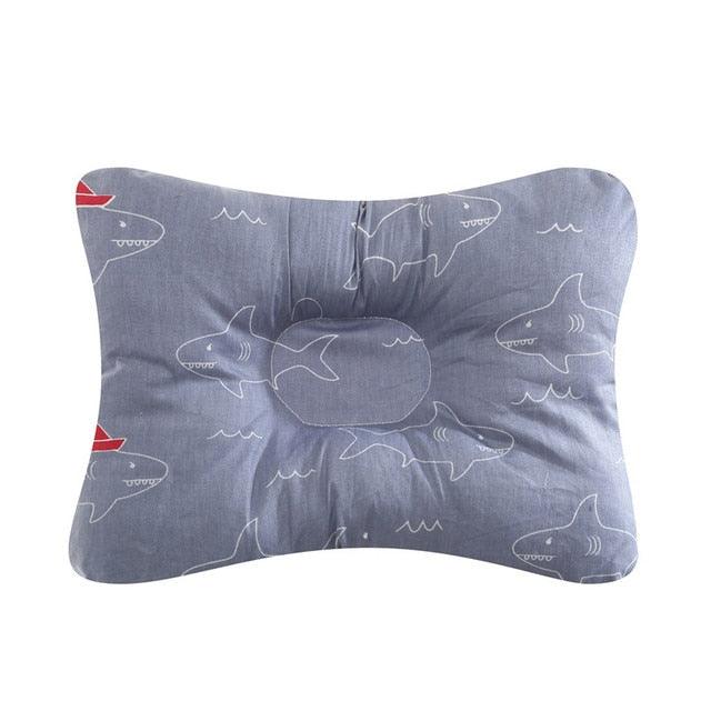 Brand New Baby Pillow Newborn Sleep Support Concave Pillow Toddler Pillow  Cushion Prevent Flat Head Backrest Cushion Anti-head Correction Bed Neck Support Pillows Baby Pillow Baby Bedding Air Mesh Organic Cotton Soft Baby Pillow