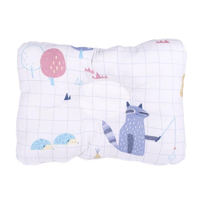 Brand New Baby Pillow Newborn Sleep Support Concave Pillow Toddler Pillow  Cushion Prevent Flat Head Backrest Cushion Anti-head Correction Bed Neck Support Pillows Baby Pillow Baby Bedding Air Mesh Organic Cotton Soft Baby Pillow