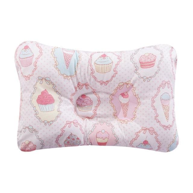 Brand New Baby Pillow Newborn Sleep Support Concave Pillow Toddler Pillow  Cushion Prevent Flat Head Backrest Cushion Anti-head Correction Bed Neck Support Pillows Baby Pillow Baby Bedding Air Mesh Organic Cotton Soft Baby Pillow
