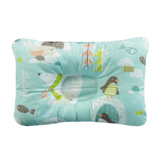 Brand New Baby Pillow Newborn Sleep Support Concave Pillow Toddler Pillow  Cushion Prevent Flat Head Backrest Cushion Anti-head Correction Bed Neck Support Pillows Baby Pillow Baby Bedding Air Mesh Organic Cotton Soft Baby Pillow