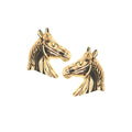 Brianna Cannon Gold Horse Stud Earrings