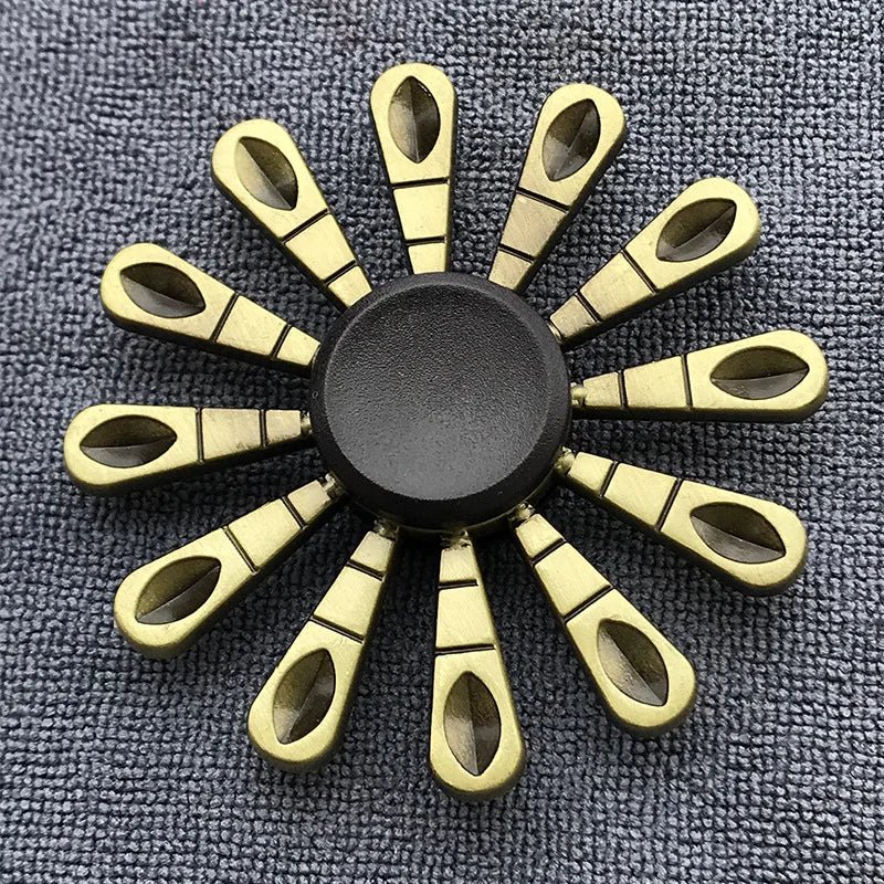 Bronze Metal Alloy Fidget Spinner | R188 Bearing Stress Relief Toy