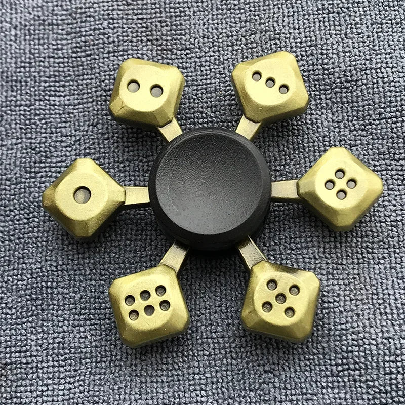Bronze Metal Alloy Fidget Spinner | R188 Bearing Stress Relief Toy