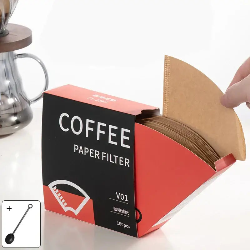DecorBites™ Coffee Cone Filter Paper for Handmade Brewing
