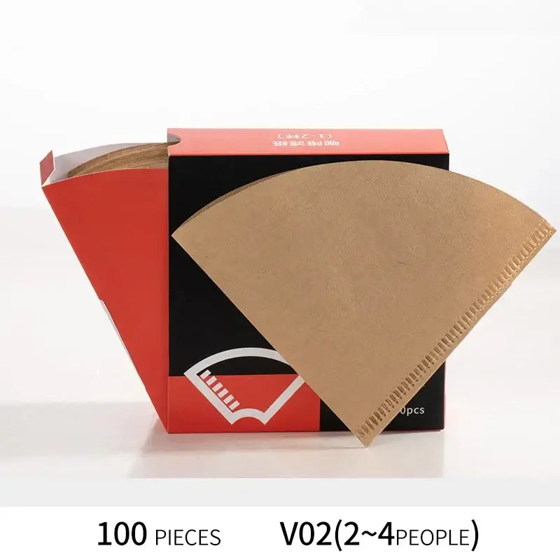 DecorBites™ Coffee Cone Filter Paper for Handmade Brewing