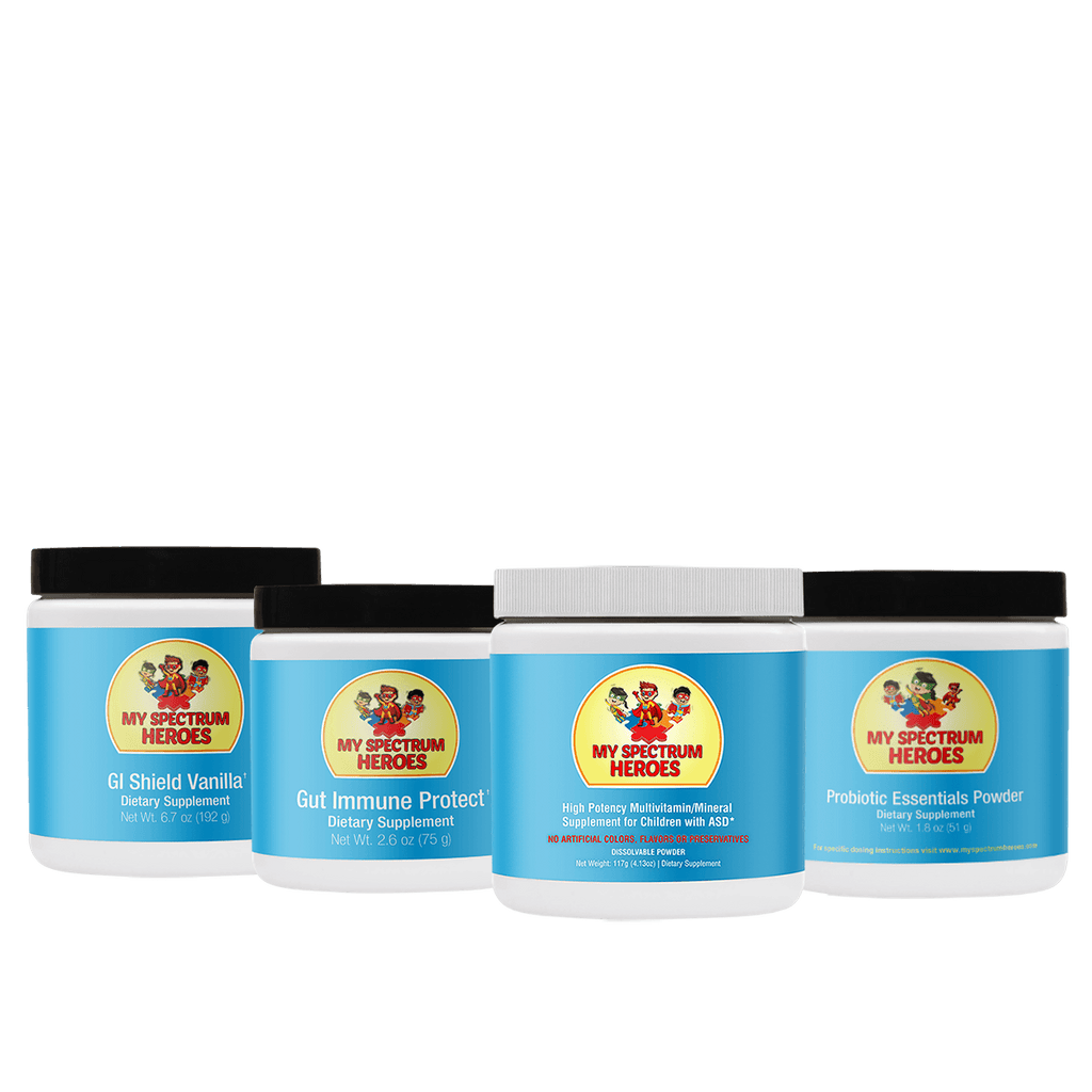 Gut Support Bundle – Multivitamin, GI Shield, Probiotic & Immune Support
