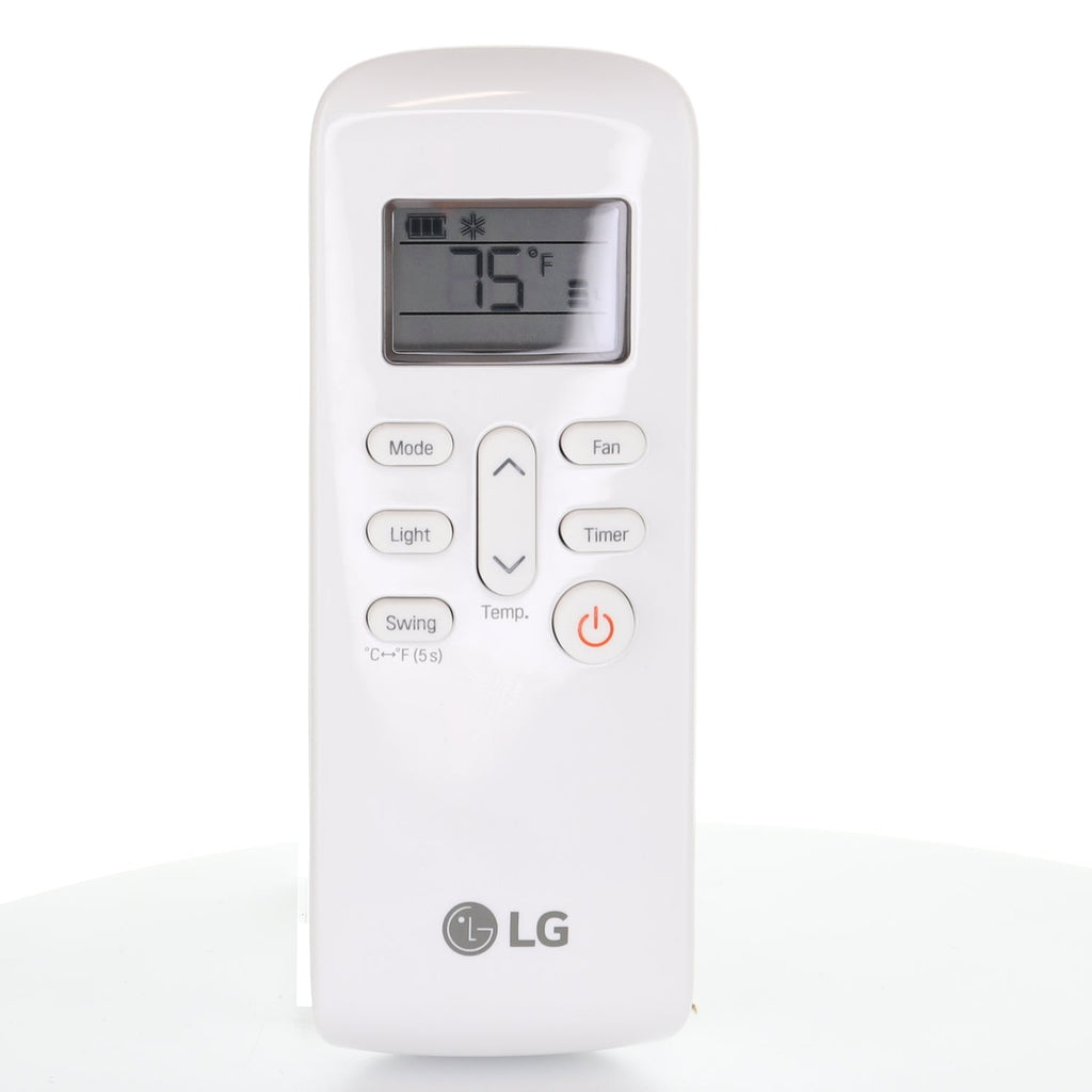 LG 810900659 Portable Air Conditioner Remote Control Assembly | IR with LCD Temp Display Screen - COV36174376