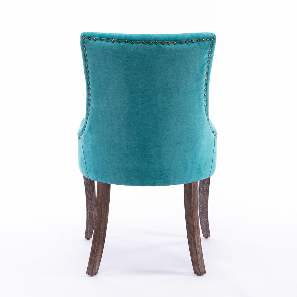 Ultra - Side Dining Chair, Nail Head (Set of 2)