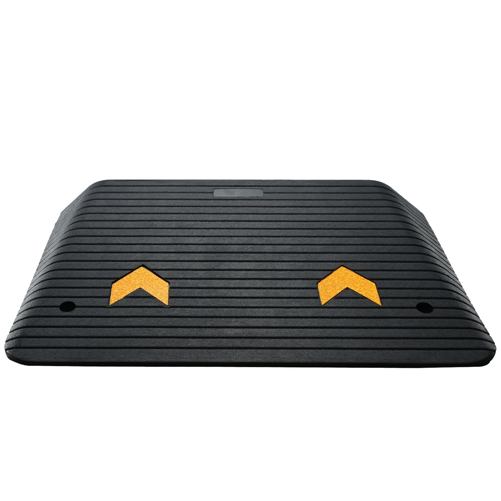Threshold Ramp Rubber 4 In Non-Slip Beveled Edges Doorway 35.5x24.4 In