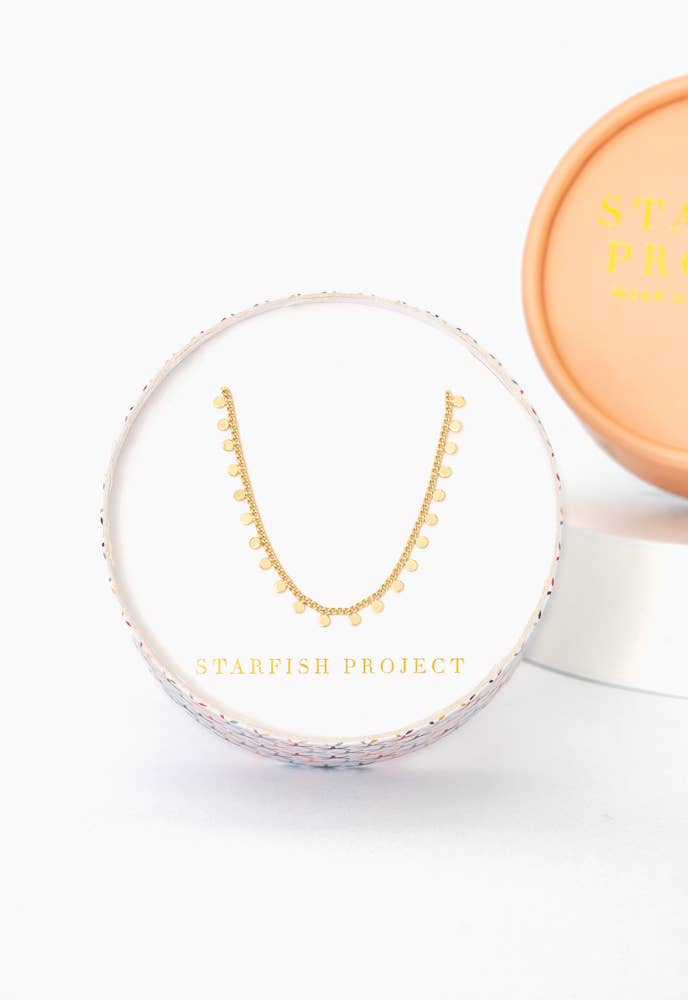 Joyful Radiance Necklace in Gold