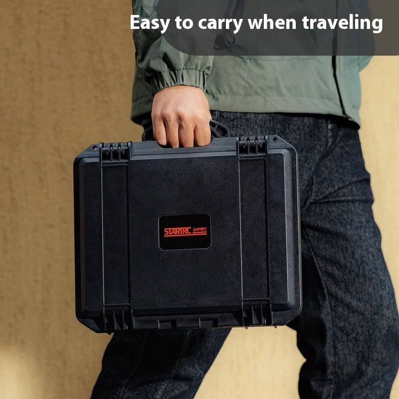 DIY Hard Shell Suitcase Storage Bag
