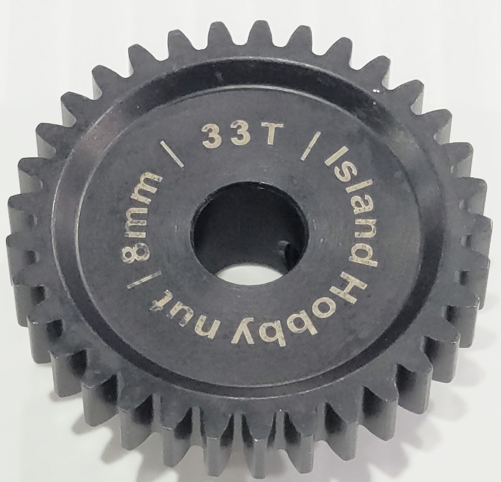 IRonManRc  33T 8MM Mod1 Pinion Gear HARDENED STEEL