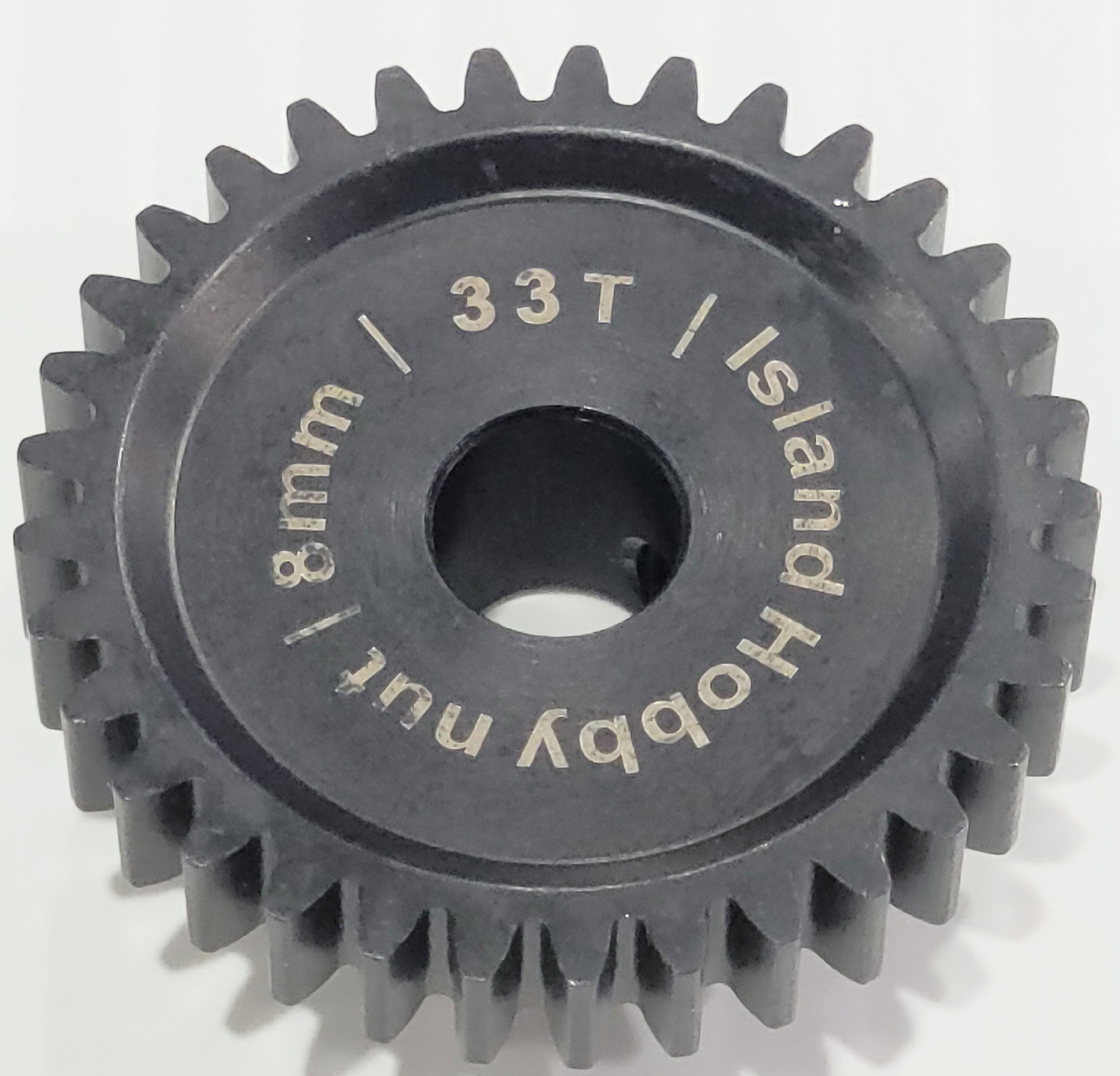 IRonManRc  33T 8MM Mod1 Pinion Gear HARDENED STEEL