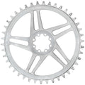 Wolf Tooth Direct Mount Chainring - 42t SRAM Direct Mount Drop-Stop B For SRAM 8-Bolt Cranksets 6mm Offset Raw Silver