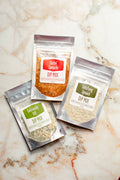 Delicious Dill, Sizzlin' Santa Fe & Spinach Dip Trio