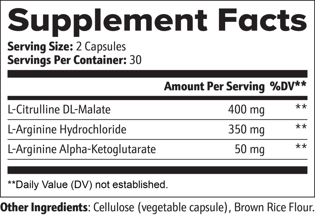 L Citrulline and L Arginine