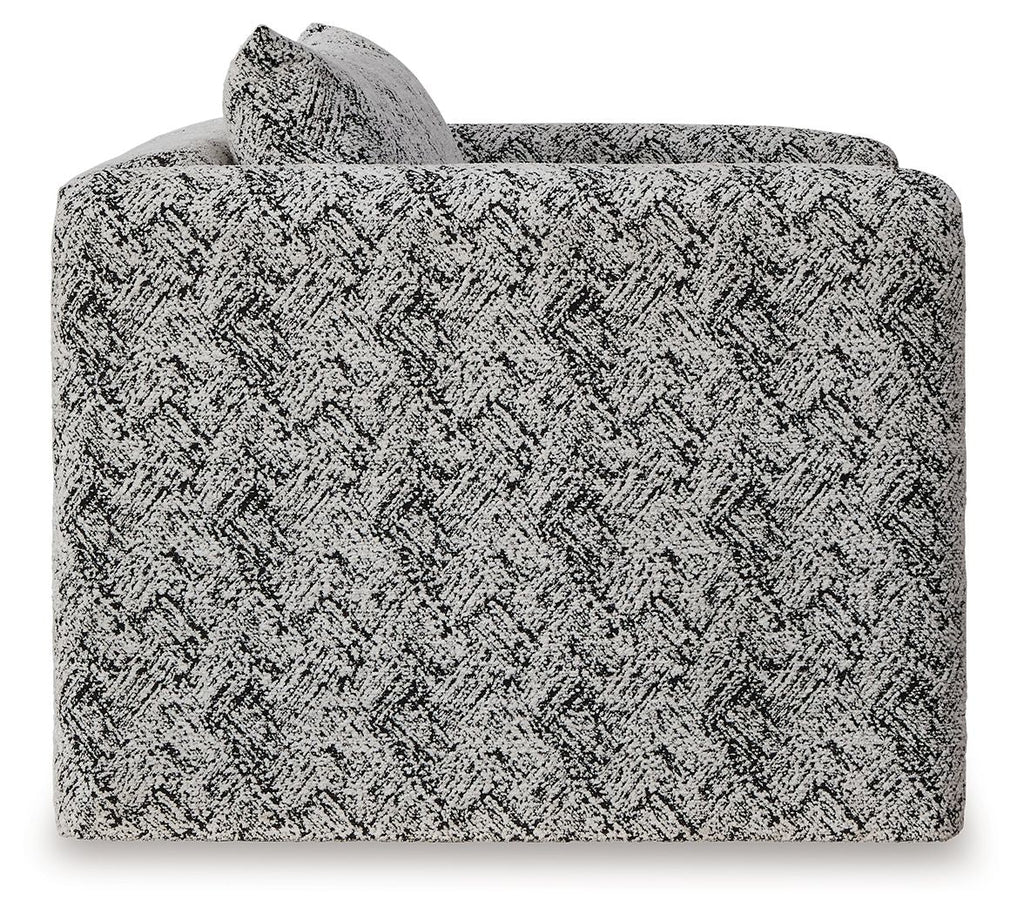 Kenbell - Accent Chair - Black / White