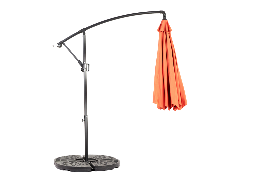 Best Choice Products 10ft Offset Hanging Market Patio Umbrella w-Easy Tilt