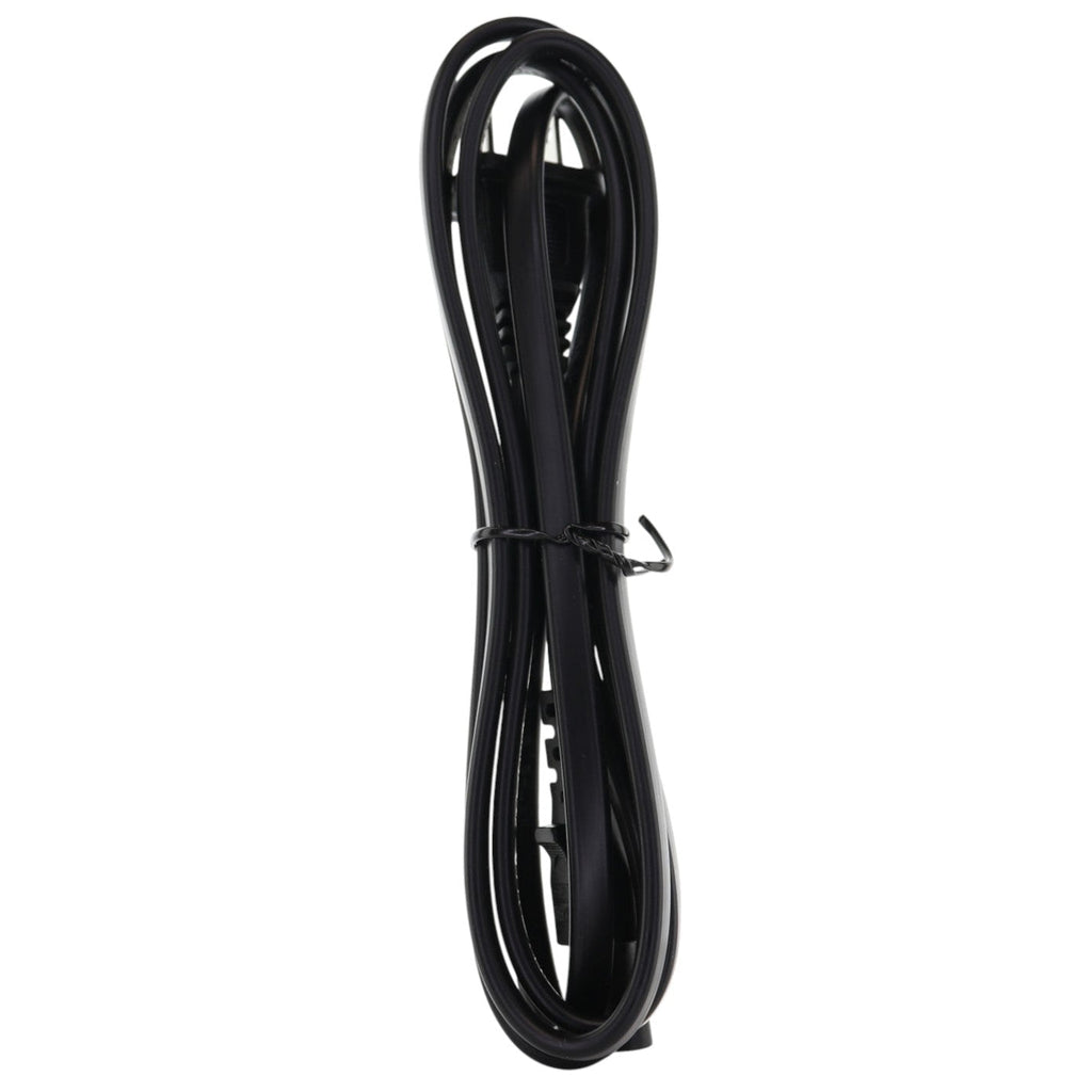 TCL TV 6-Foot AC Power Cord with C7 - Figure-8 female Connector | Google TV's | Roku TV's - G0703-000258