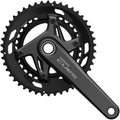 Shimano CUES FC-U6030-2 Crankset - 175mm 9/10-Speed 50/34t Asymmetric 110 BCD BLK