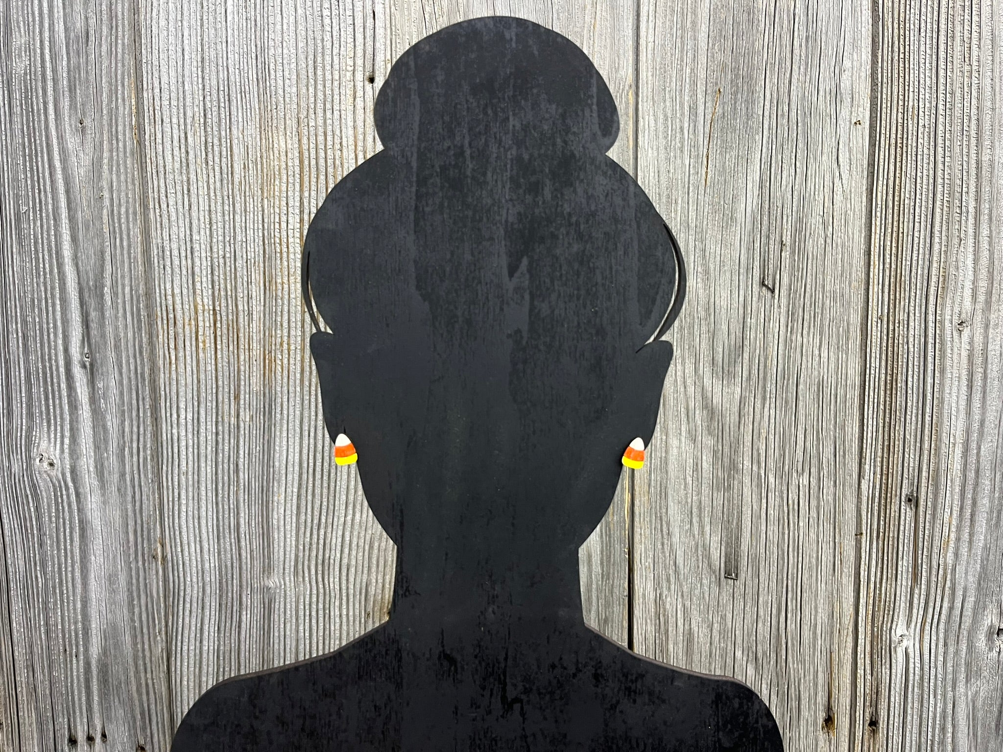 Candy Corn Earrings