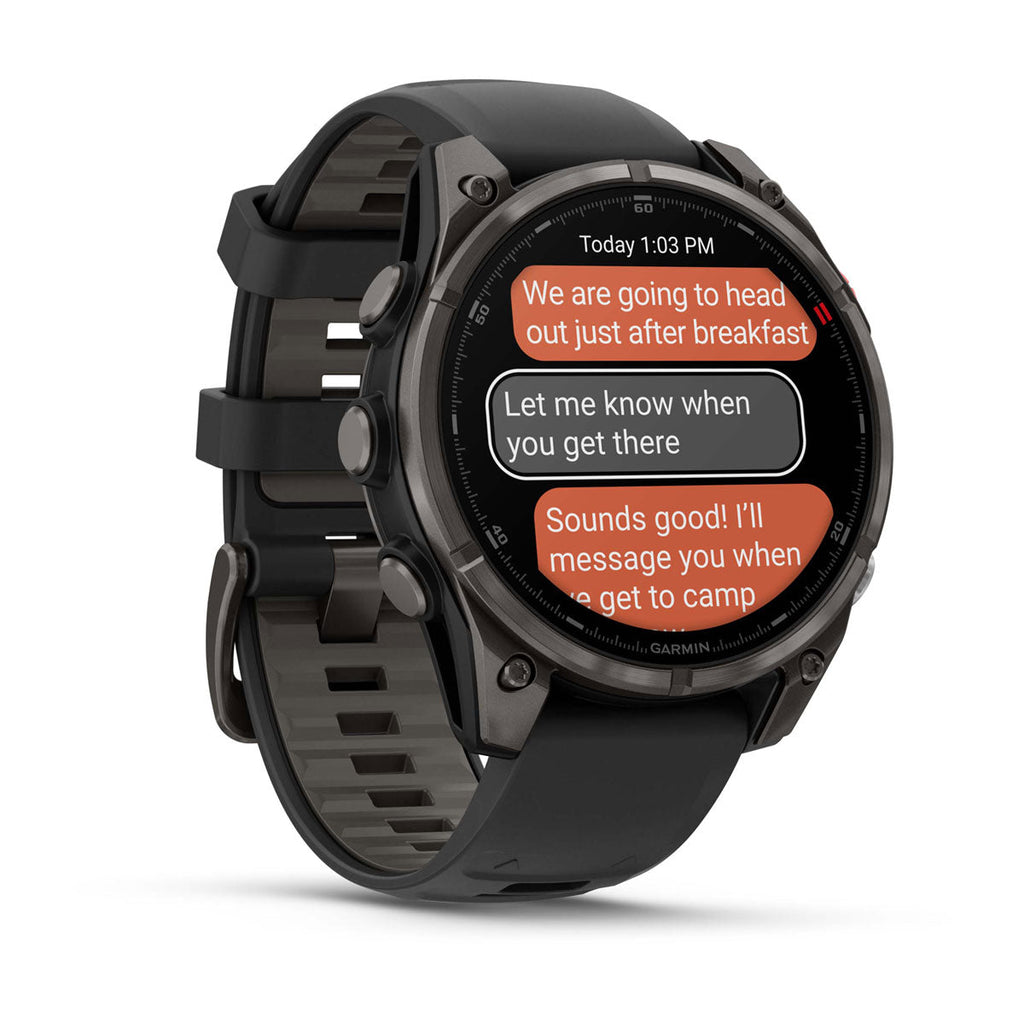 Garmin Fenix 8 Pro | Phone-Free Calling & Satellite SOS | Up to 27 day Battery