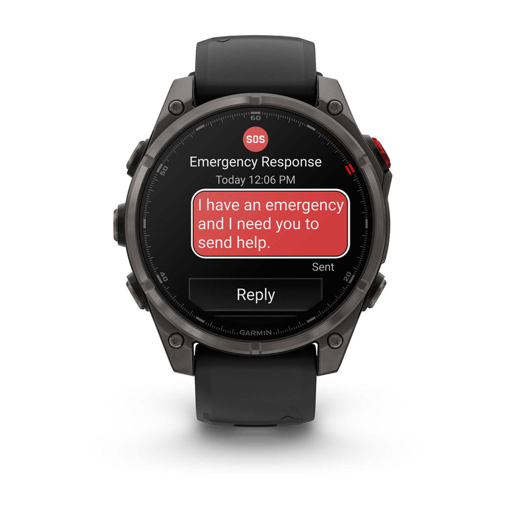 Garmin Fenix 8 Pro | Phone-Free Calling & Satellite SOS | Up to 27 day Battery
