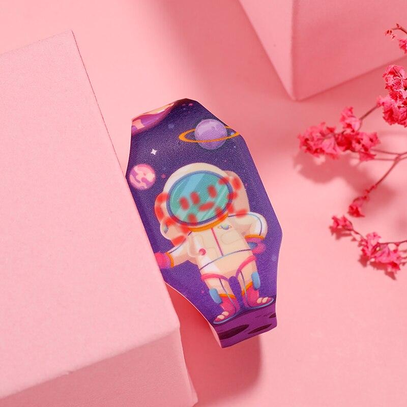 Cartoon Digital Watch Dolphin Mermaid Unicorn Dinosaur Kitty Christmas 3D Digital Sport Watch With 10 Color Lights And Alarm Band Digital Wrist Watch Gifts For Boys Girls Child Wristwatch